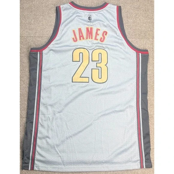 Adidas NBA Cleveland Cavaliers #23 Lebron James Basketball Jersey Size 2XL - Picture 8 of 9